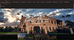 Desktop Screenshot of curtissmansion.com